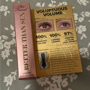 Too faced lengthening travel size black mascara